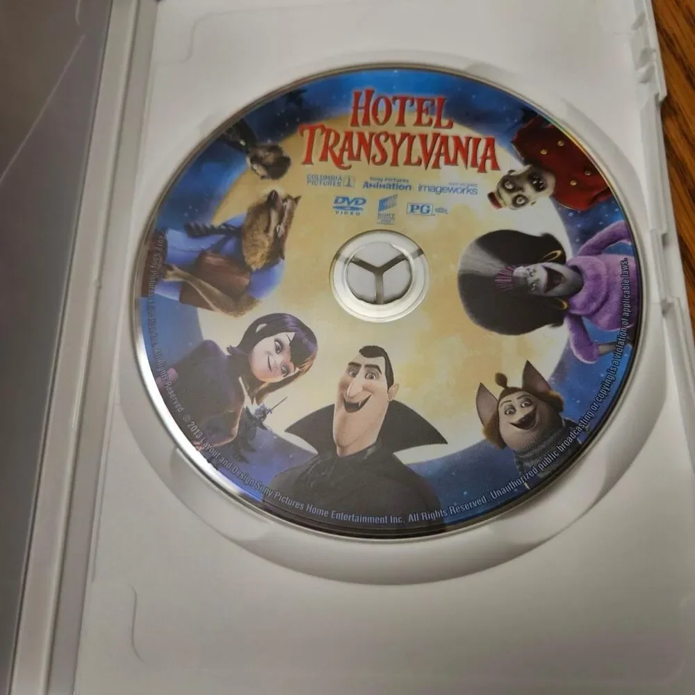 Hotel Transylvania DVD with Adam Sandler,  Selena gomez , Kevin James